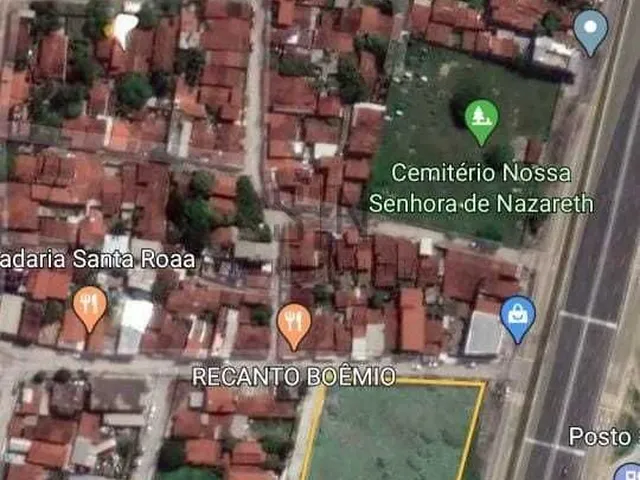 Imagem: O terreno possui 4.800m² de Área e está localizado em