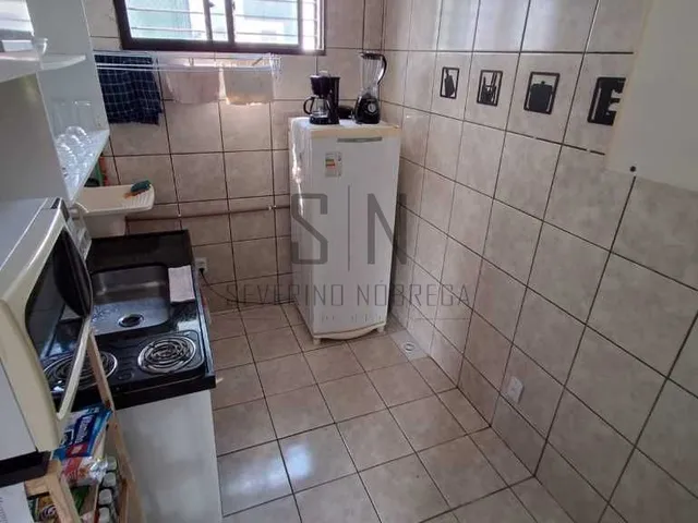 Imagem 4: Flat Bessa com 27,95m² Faz Aribnb Porteira fechada, Quarto Suíte, Cozinha, 01 Vaga