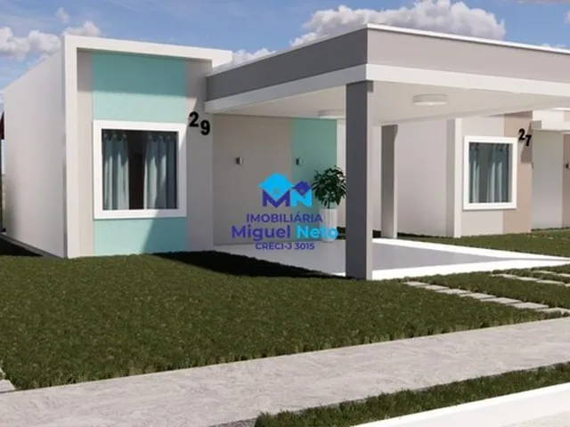 Imagem: Casas 3/4 Lagoa Azul Quartzo Terreno de