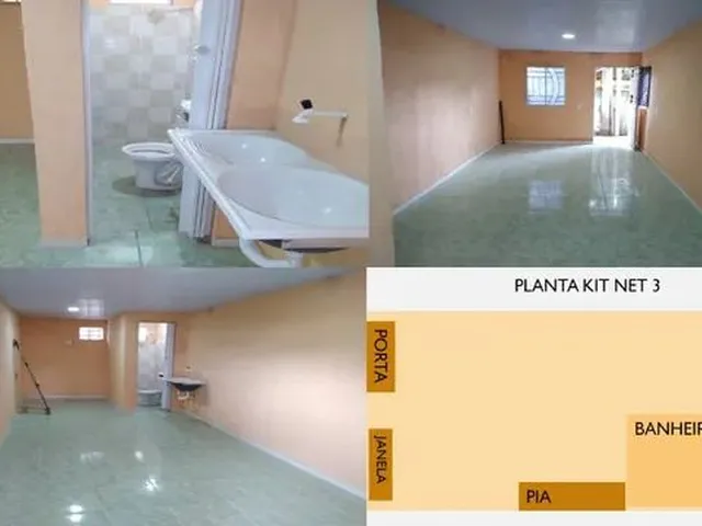 Imagem: Apartamento Kit Net, 1 Quarto para Locação