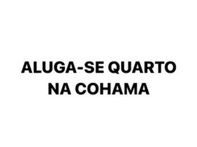 Imagem: Quarto para Alugar na Cohama