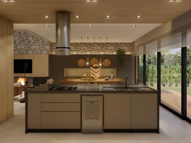 Imagem 9: Casa de alto padrão com 4 suítes em condomínio fechado Xangrilá