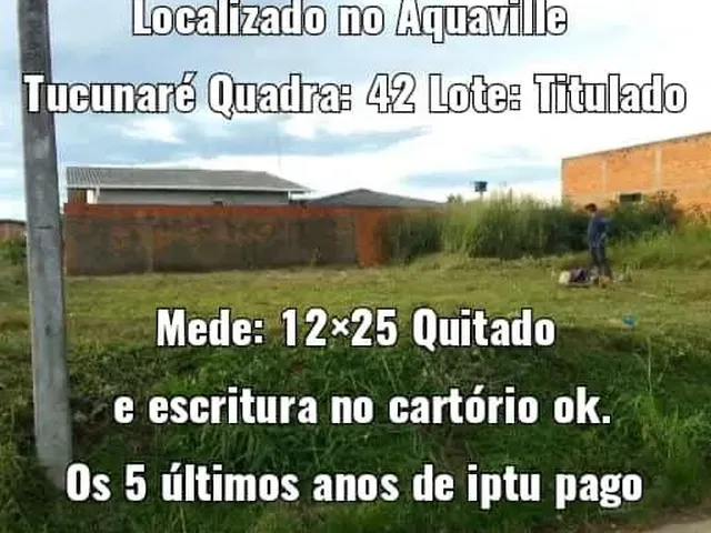 Imagem: O terreno está localizado em Novo Horizonte, Santana à