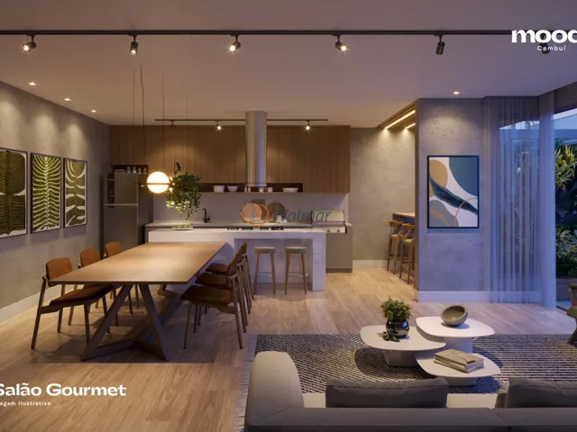 Imagem 4: Apartamento à venda no Cambuí Campinas-SP: 2 quartos, 2 suítes, 2 salas, 3 banheiros