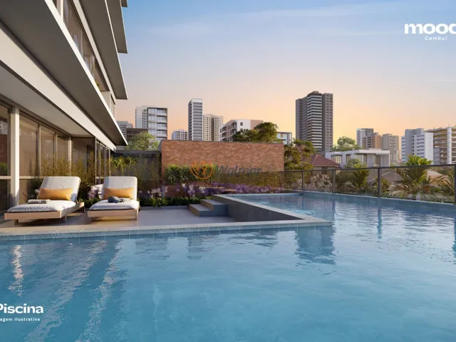 Imagem 3: Apartamento à venda no Cambuí Campinas-SP: 2 quartos, 2 suítes, 2 salas, 3 banheiros