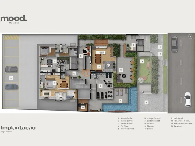 Imagem 5: Apartamento à venda no Cambuí Campinas-SP: 2 quartos, 2 suítes, 2 salas, 3 banheiros