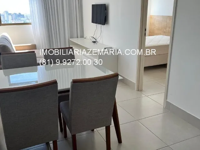 Imagem 1: Apartamento para locação no coração de Recife - BEACH CLASS ILHA DO LEITE: 1 quarto