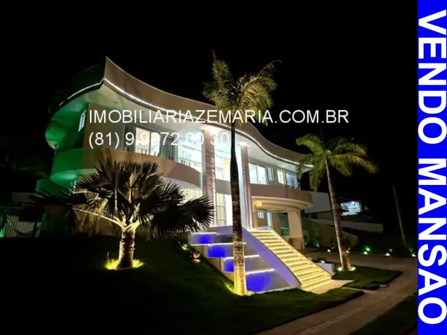 Imagem 1: Casa de Luxo à Venda no Alphaville Pernambuco 1: 5 Quartos, 5 Suítes, 3 Salas, 6