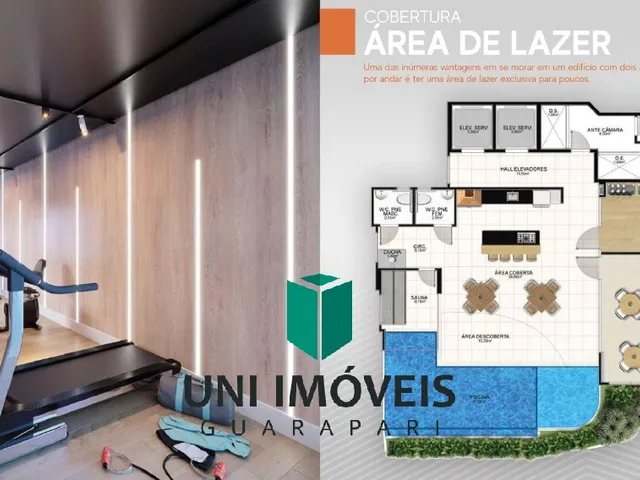 Imagem 9: Apartamento à venda no Edifício José Rebuzzi em Guarapari. Alto padrão com vista para