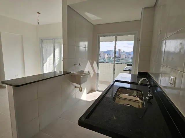 Imagem 5: Apartamento 1 dormitório novo com lazer e varanda no bairro do Macuco em Santos
