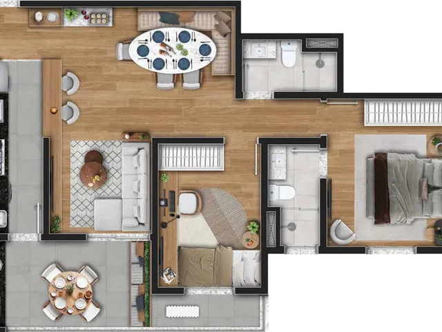 Imagem 5: Apartamento à venda no bairro Parque Campolim - Sorocaba/SP