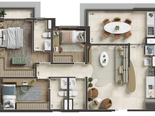 Imagem 4: Nid Alphaville Apartamento com 2 dormitórios
