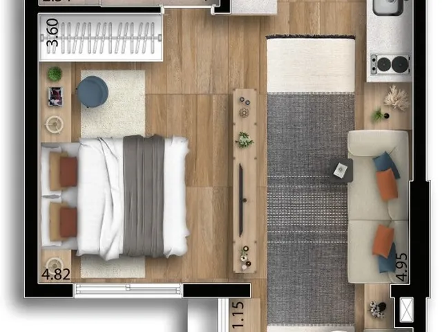 Imagem 7: MOB Apartments Apartamento com 2 dormitórios