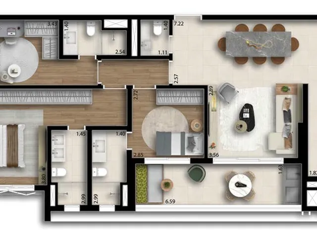 Imagem 4: Apartamento À Venda no Bairro Alphaville - Barueri/Sp