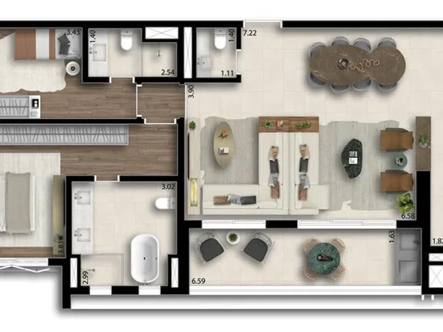 Imagem 5: Apartamento À Venda no Bairro Alphaville - Barueri/Sp