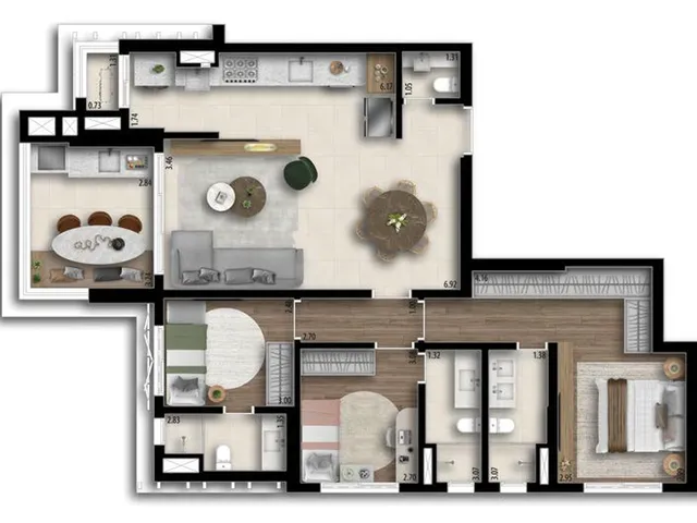 Imagem 6: Apartamento À Venda no Bairro Alphaville - Barueri/Sp