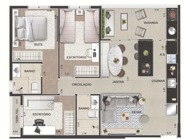 Imagem 8: Videre Apartamento com 2 dormitórios