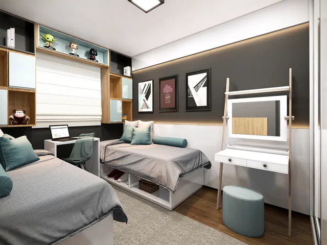 Imagem 8: Apartamento à venda em Mogi das Cruzes, Jardim Rodeio, com 2 quartos, 51,12m²
