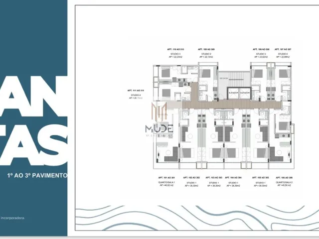 Imagem 7: BEACH LIVING ONDINA: Studios e Lofts com área de 18,93 a 47,02 m² - com frente e vista