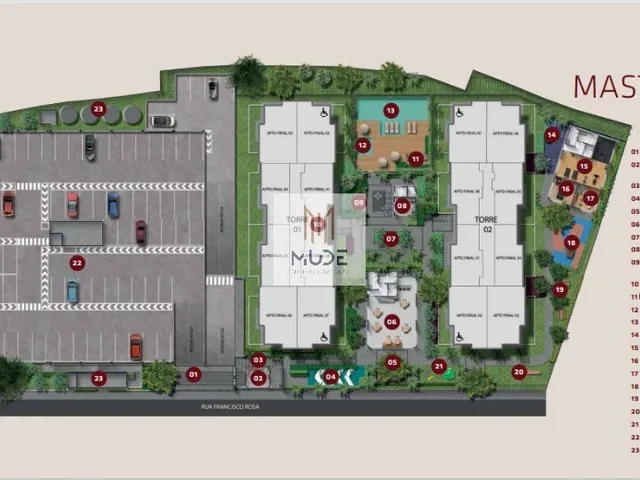 Imagem 10: VIV RIO VERMELHO DIRECIONAL - APARTAMENTOS 1, 2, 3 QUARTO COM SUÍTE 38 à 60,86M² - À