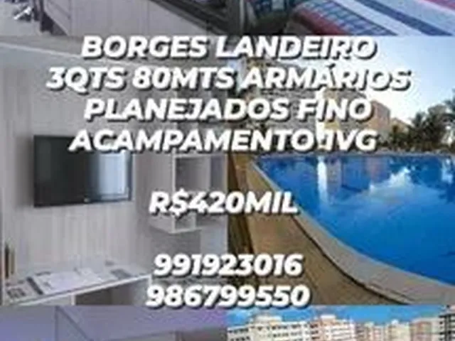 Imagem: Borges Landeiro Garden 3Qts 80Mts Nascente