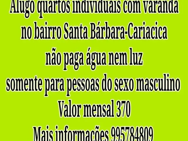 Imagem: Alugo de Quartos