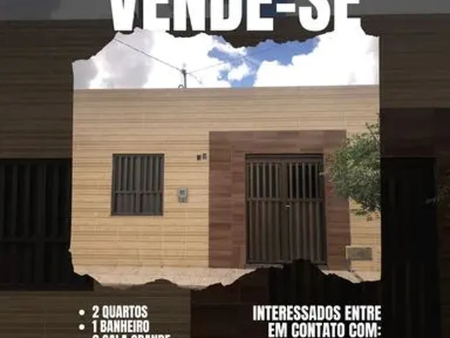Imagem: A casa possui 2 Dormitórios, 1 Banheiro, 1 Vaga na garagem