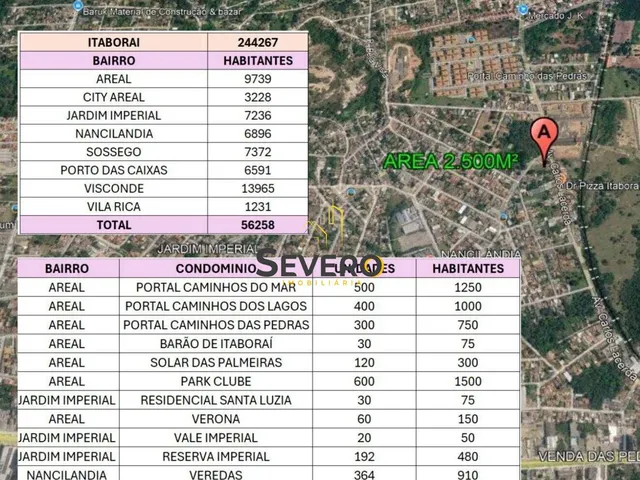 Imagem 5: Excelente Oportunidade, Terreno 2.500mts à venda no bairro Nancilândia - Itaboraí/RJ