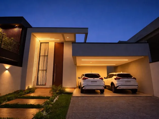 Imagem: Casa Moderna em Condomínio Fechado no Residencial