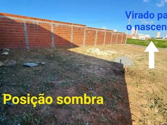 Imagem 4: Terreno no Campos do Conde, Mossoró. Posição Sombra
