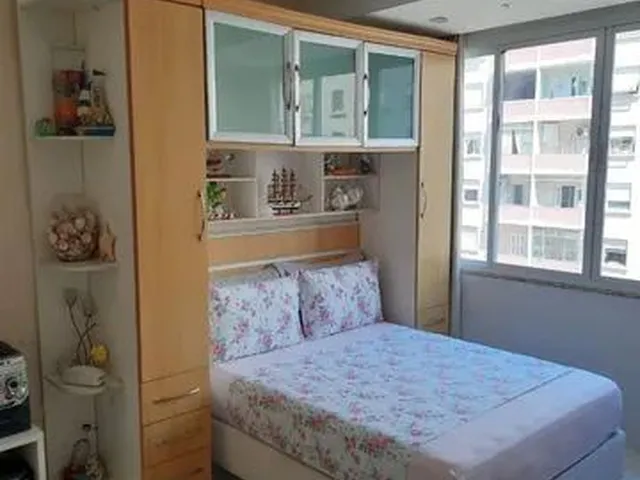 Imagem: O apartamento possui 1 Dormitório, Acomodam 4 pessoas e