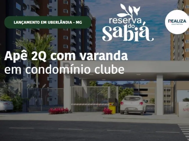 Imagem: Apartamentos de 2 Quartos e Varanda em Um