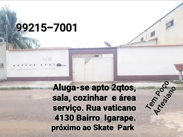 Imagem: Aluga Se Apartamento Próximo Ao Skate Park