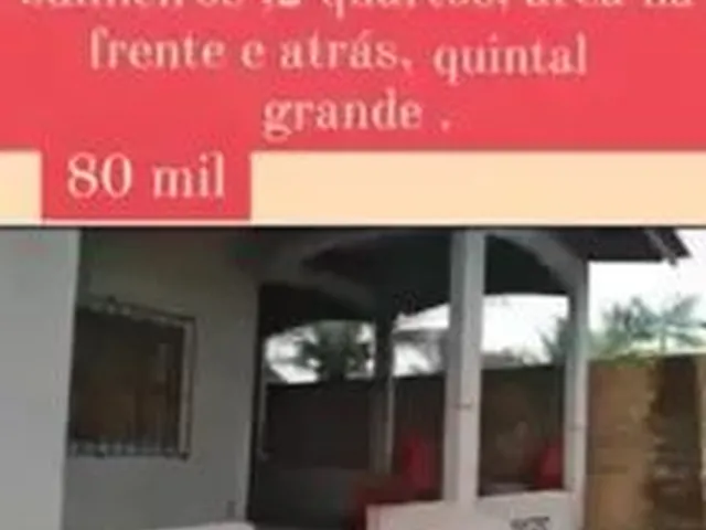 Imagem: A casa possui 2 Dormitórios, 2 Banheiros, 2 Vagas na