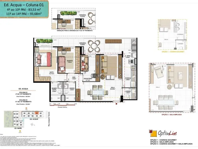 Imagem 7: Lançamento - Apartamento em Icaraí de 2 e 3 Quartos com Espaços Reversíveis