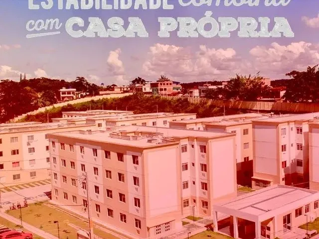 Imagem: O apartamento possui 2 Dormitórios, 1 Banheiro, 1 Vaga na