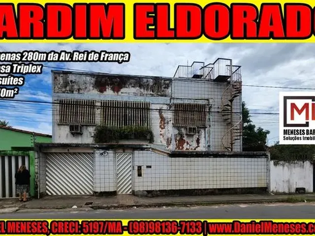 Imagem: Casa Triplex com 640M² Bairro Turu