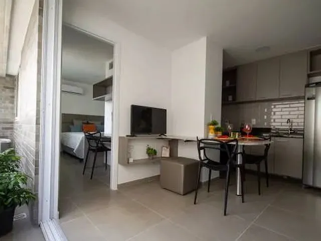 Imagem 1: Apartamento para Aluguel com 35M² com 1 Quarto Mobiliado em Espinheiro - Recife - Pe