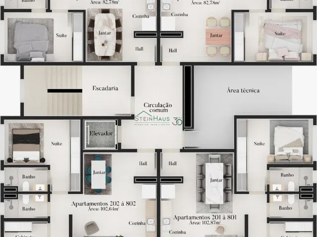 Imagem 1: Apartamento com 2 Dormitorio(s) localizado(a) no bairro Centro em Ivoti / Rio Grande do