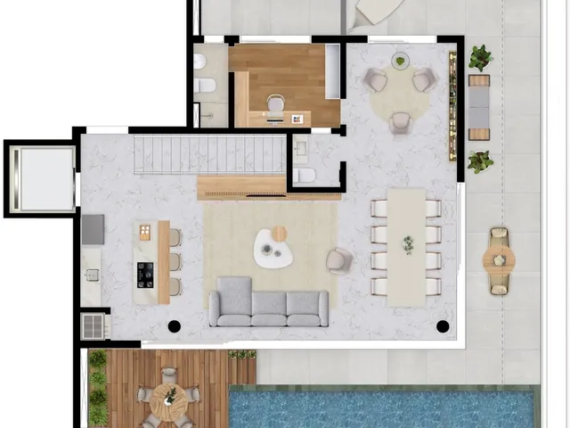 Imagem 7: Apartamento à venda no bairro Mercês - Curitiba/PR
