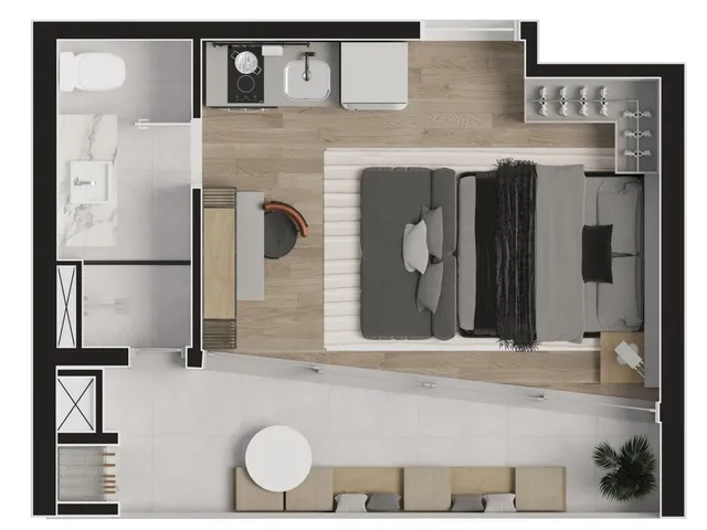 Imagem 6: Apartamento à venda no bairro Batel - Curitiba/PR