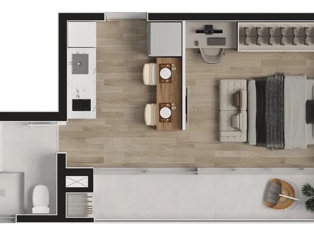 Imagem 7: Apartamento à venda no bairro Batel - Curitiba/PR