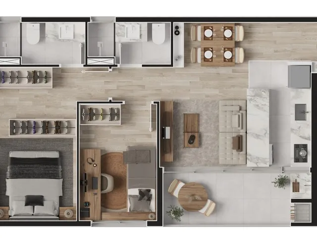 Imagem 10: Apartamento à venda no bairro Batel - Curitiba/PR