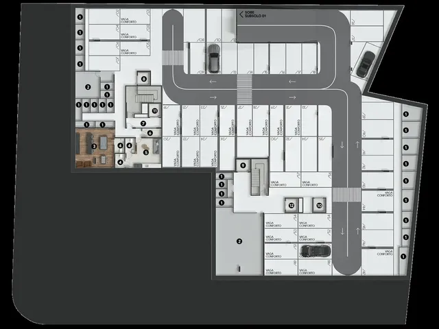 Imagem 6: Cobertura de luxo com 3 suítes, 3 vagas na Água Verde, Curitiba-PR: 312,49 m² de puro