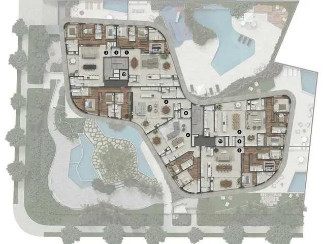 Imagem 8: Cobertura de luxo com 3 suítes, 3 vagas na Água Verde, Curitiba-PR: 312,49 m² de puro
