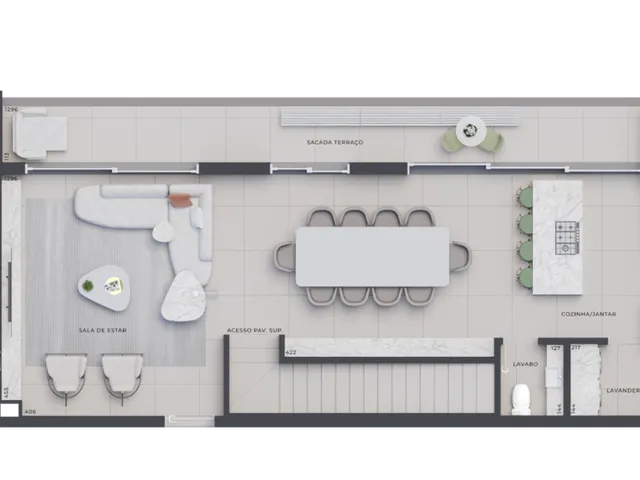 Imagem 13: Cobertura Residencial em Curitiba - Pr, Mercês