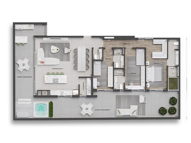 Imagem 4: Cobertura Residencial em Curitiba - Pr, Mercês