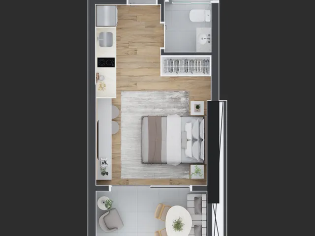 Imagem 2: Apartamento à venda no bairro Centro - Curitiba/PR