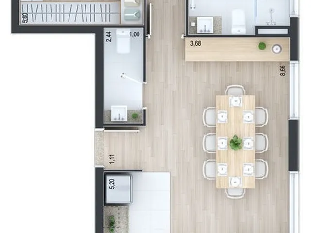 Imagem 3: Apartamento à venda no bairro Cabral - Curitiba/PR