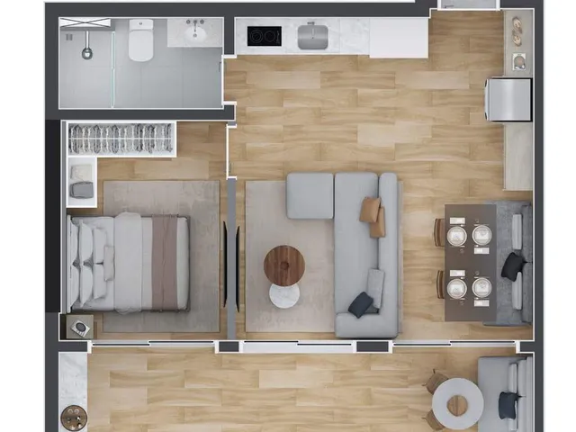 Imagem 4: Apartamento à venda no bairro Centro - Curitiba/PR